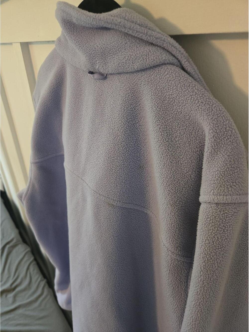 L.L. Bean Women's Full-Zip Fleece Jacket in Periwinkle Blue Medium - Picture 5 of 5